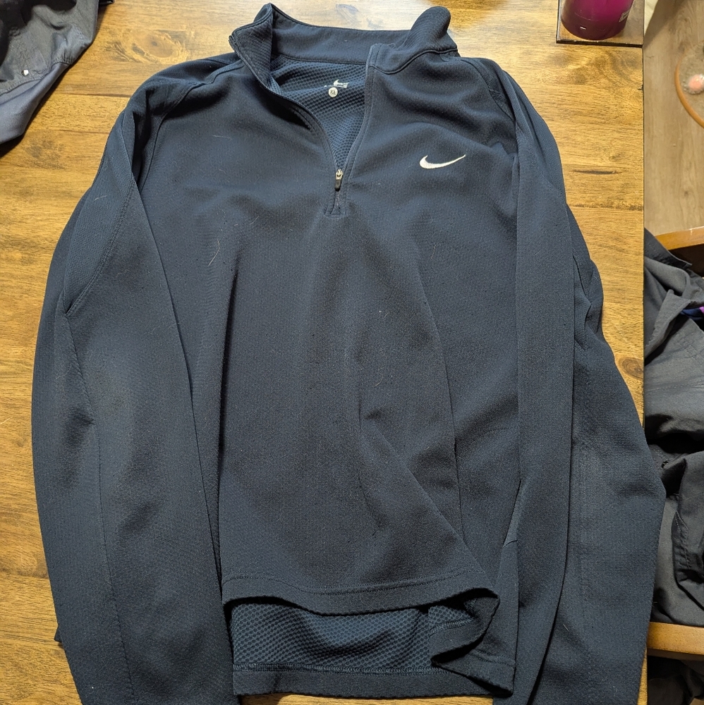 Nike Mens Quarter-Zip Pullover